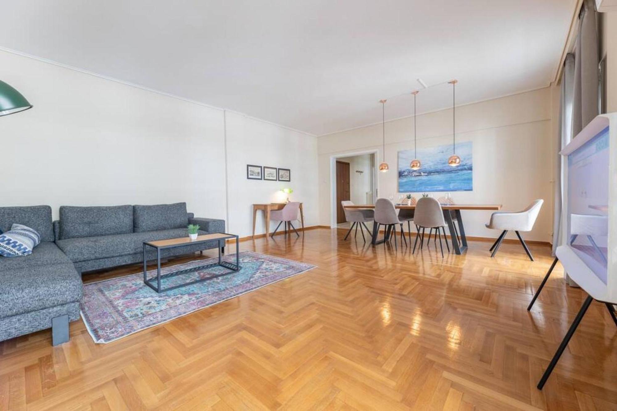 Amfitritis Family Lux Apartment At Palaio Faliro Афины Экстерьер фото