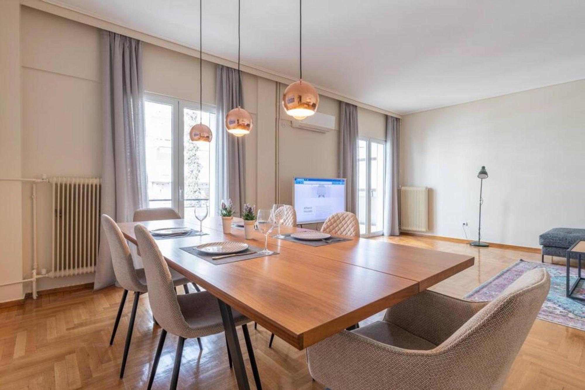 Amfitritis Family Lux Apartment At Palaio Faliro Афины Экстерьер фото