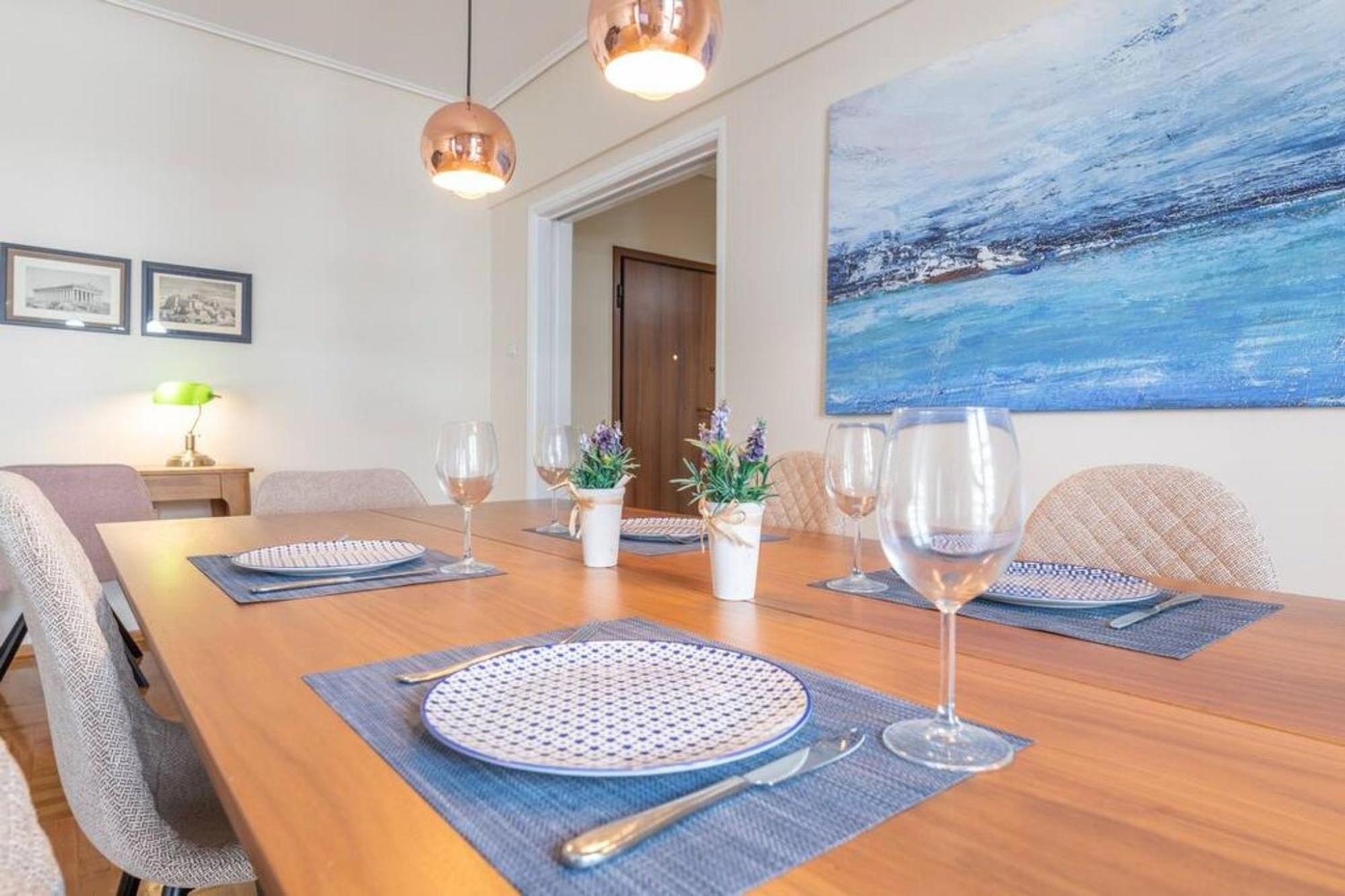 Amfitritis Family Lux Apartment At Palaio Faliro Афины Экстерьер фото